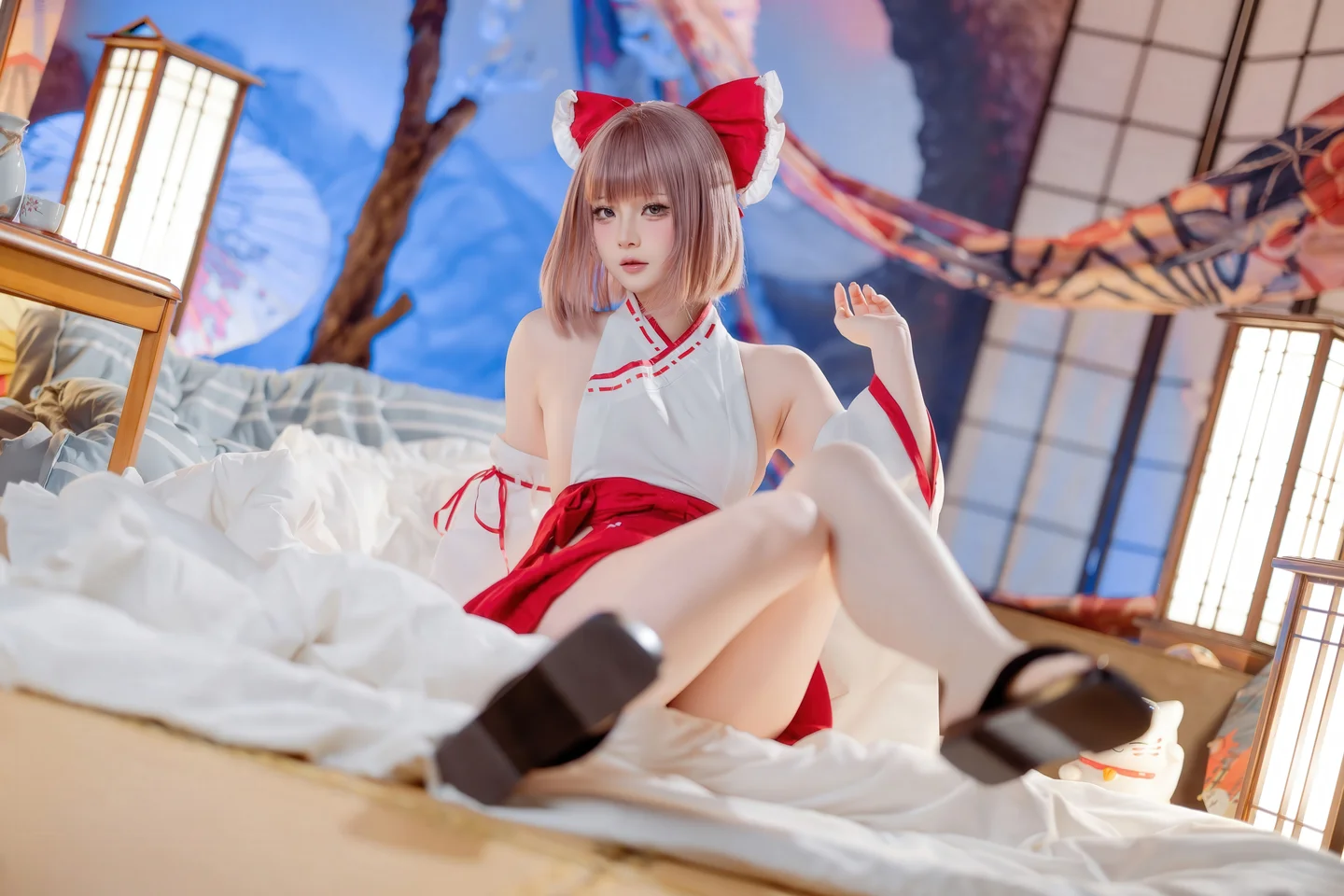 屿鱼 - 兼职巫女 [66P-639MB]